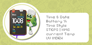Green Chef Animated Watch Face Screenshot 1