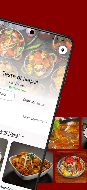 Taste of Nepal Screenshot 1