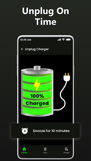 Full Battery Charge Alarm Screenshot 2