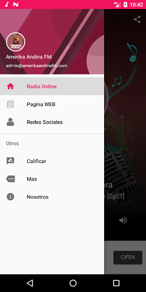 Amerika Andina FM Screenshot 2