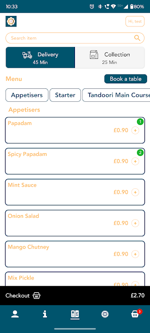 Chutney's Indian Takeaway Screenshot 2