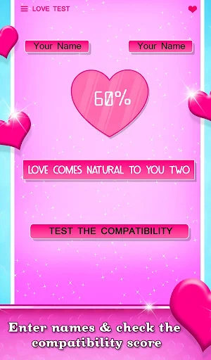 Valentine Love Compatibility Screenshot 3
