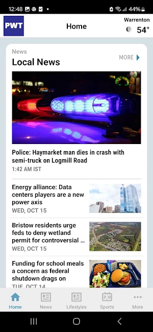 Prince William Times Screenshot 1