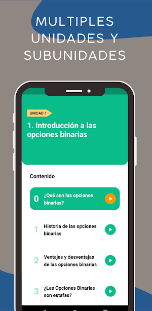 Curso de Opciones Binarias Screenshot 2