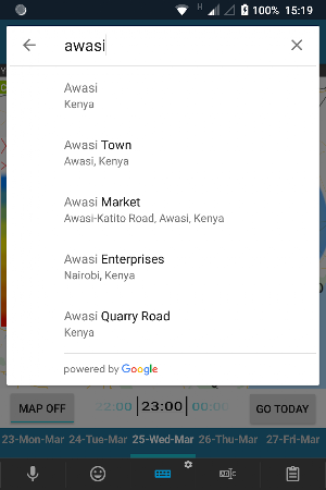 Kenya Weather Forecast Screenshot 1