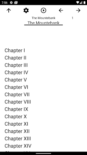 Book, The Mountebank Screenshot 0
