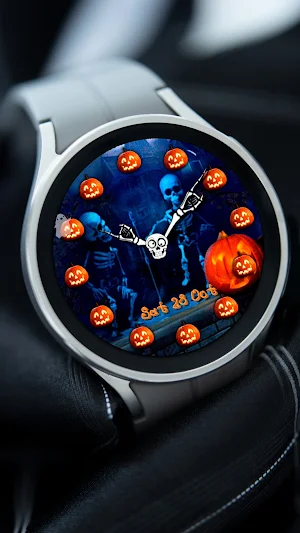 Halloween v3 URX103 Watch face Screenshot 0