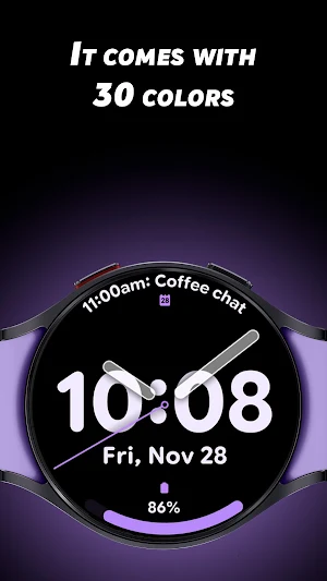 Ultra Hybrid 2 - Watch face Screenshot 1