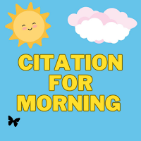 Citation for morning