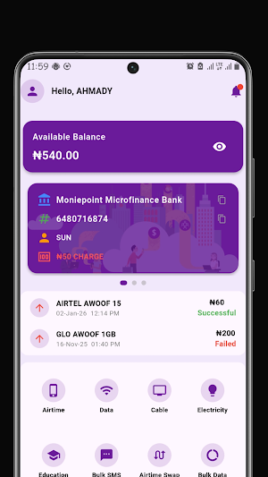 Yellowdatasub Screenshot 0