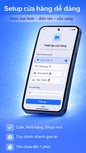 Quản lý ca quán cafe & shop Screenshot 1