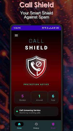 Call Shield - Smart Blocker Screenshot 0
