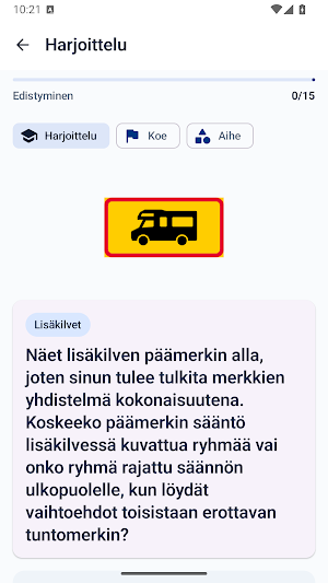 Suomen liikennemerkit: testi Screenshot 2