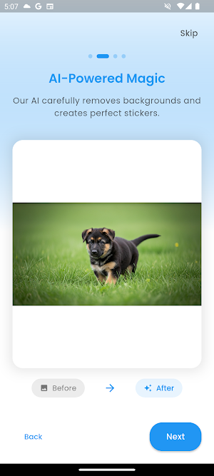 PetToon AI Pet Sticker Creator Screenshot 2