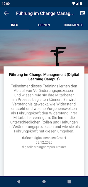 Digital Learning Campus Screenshot 1