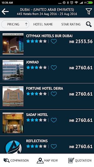 Astra Bookings Screenshot 3
