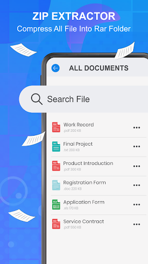 Zip UnZip Tool - Rar Extractor Screenshot 0
