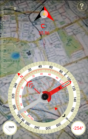 Baseplate Map Compass Screenshot 2