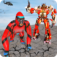 Gorilla Robot Transformation : Gorilla Attack 2018