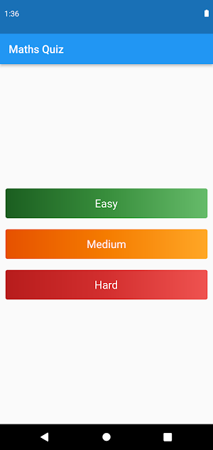 Maths Quiz Screenshot 0