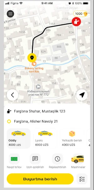 Shox taxi Screenshot 1