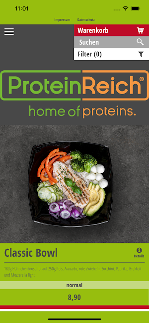 ProteinReich Screenshot 0