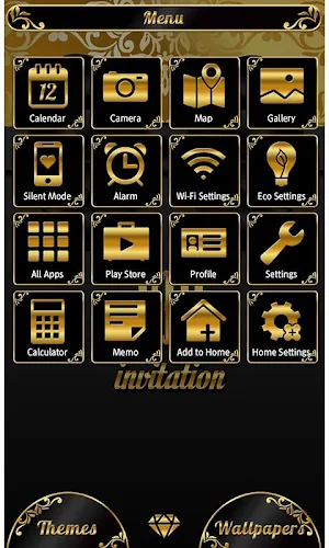 Stylish Theme-VIP Gold Ribbon- Screenshot 1