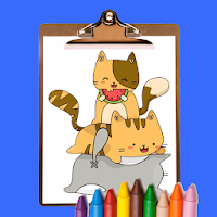 Kawaii Coloring Book 2020