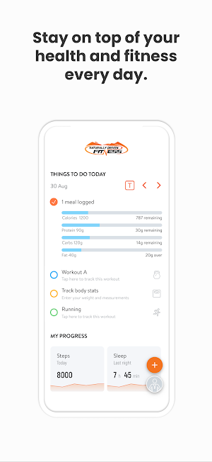 Naturally Driven Fitness Screenshot 3
