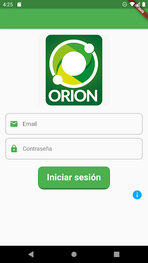 Recepcion Orion Movil Screenshot 0