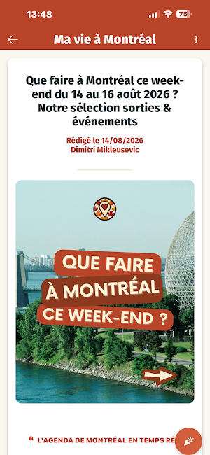 Ma vie à Montréal Screenshot 2
