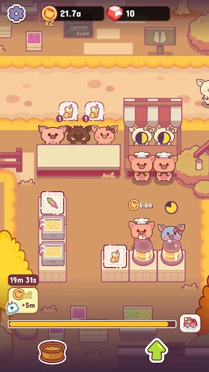 Piggy Restaurant: Cooking Game Screenshot 1