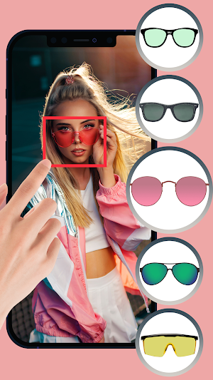 Glasses Photo Editor App Screenshot 1