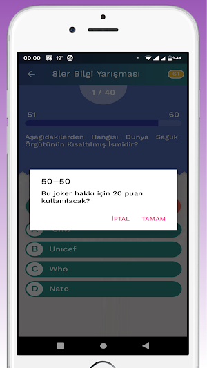 8. Sınıf LGS Bilgi Yarışması Screenshot 2