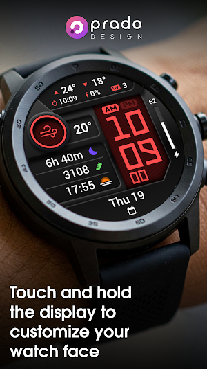 PRADO 85 Digital Watch Face Screenshot 3