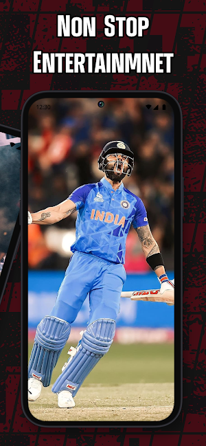 CricOne: Live Cricket TV 2024 Screenshot 1