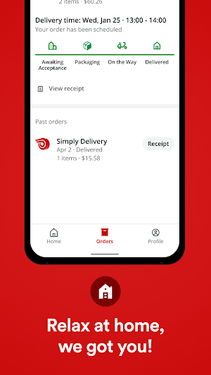 Simply Delivery Order Screenshot 3