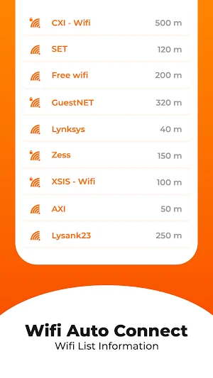 Wi-Fi Auto Connect & Manager Screenshot 0