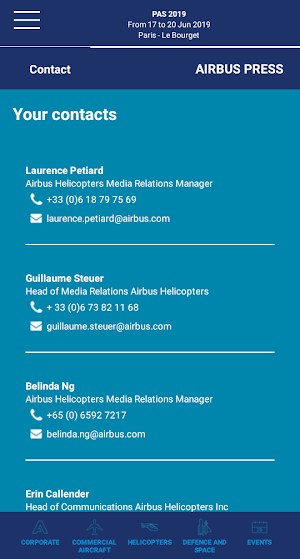Airbus Press Screenshot 2