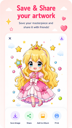 Coloring Book: Paint & Draw Screenshot 3