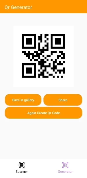 QR Code Scanner & QR Generator Screenshot 3
