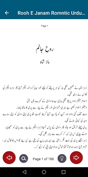 Rooh E Janam Romntic Urdu Novl Screenshot 3