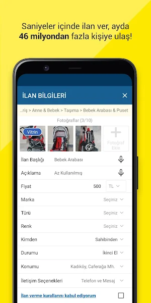 sahibinden.com: Emlak,Araba,Alışveriş ve Diğerleri Screenshot 2