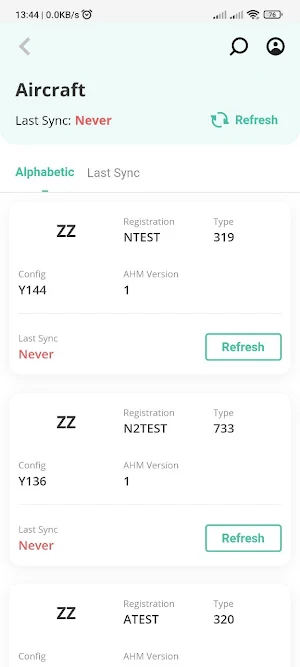 Havatech Weight and Balance Screenshot 1