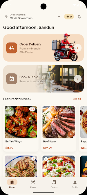 Olivia Kitchen Screenshot 0