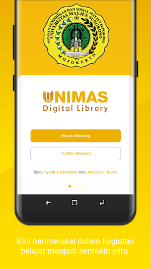 UNIMAS Digital Library Screenshot 0