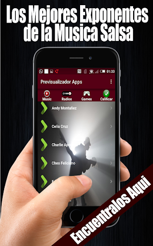 Musica Salsa Gratis Screenshot 1