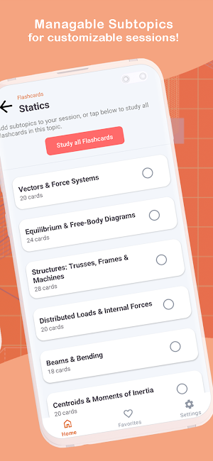 Engineering Flashcards Screenshot 2