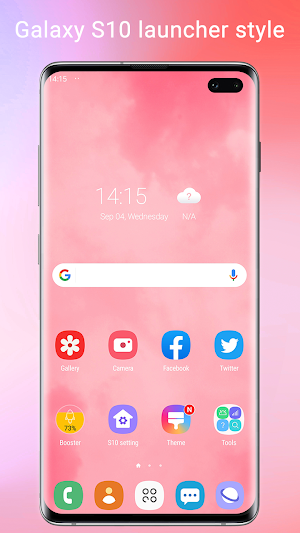 Super S10 Launcher for Galaxy S8/S9/S10/J launcher Screenshot 0