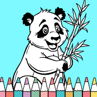 Panda Coloring Book